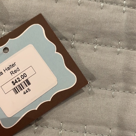 Red Frieda Halter Top - Picture 4 of 5